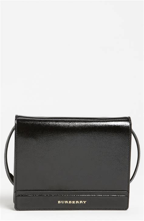 burberry patent leather crossbody bag